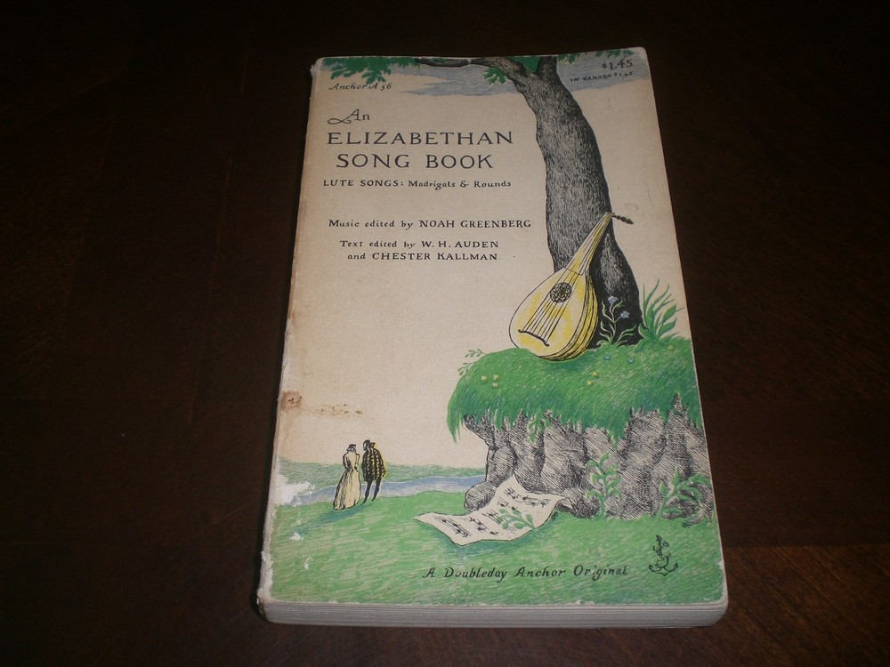 An Elizabethan Song Book - Lute Songs: Madrigals and Rounds (1955)