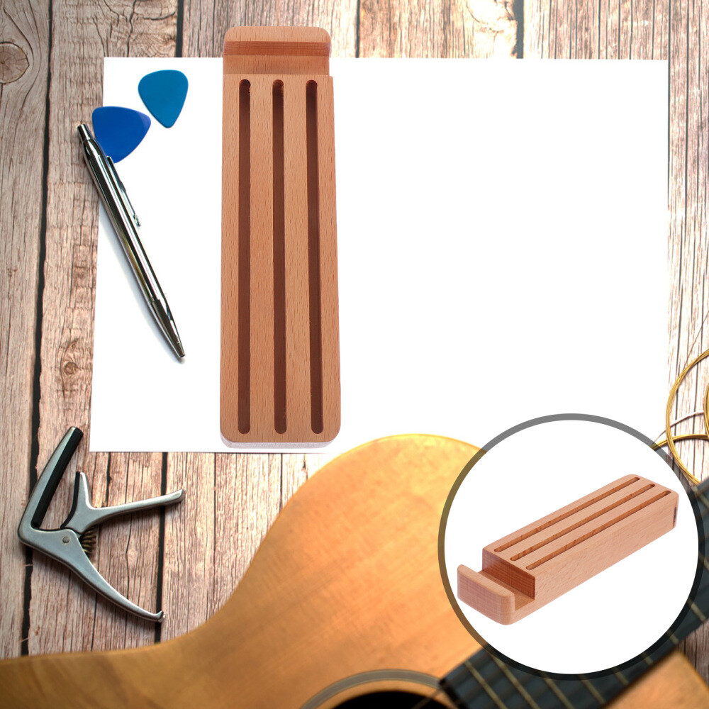 Guitar Pick Display Stand Plectrum Storage Box Ukulele Pick Holder