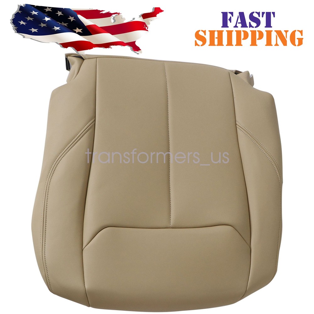 For 2012-2018 BMW F30 328d xDrive Passenger Bottom Replacement Seat Cover Tan