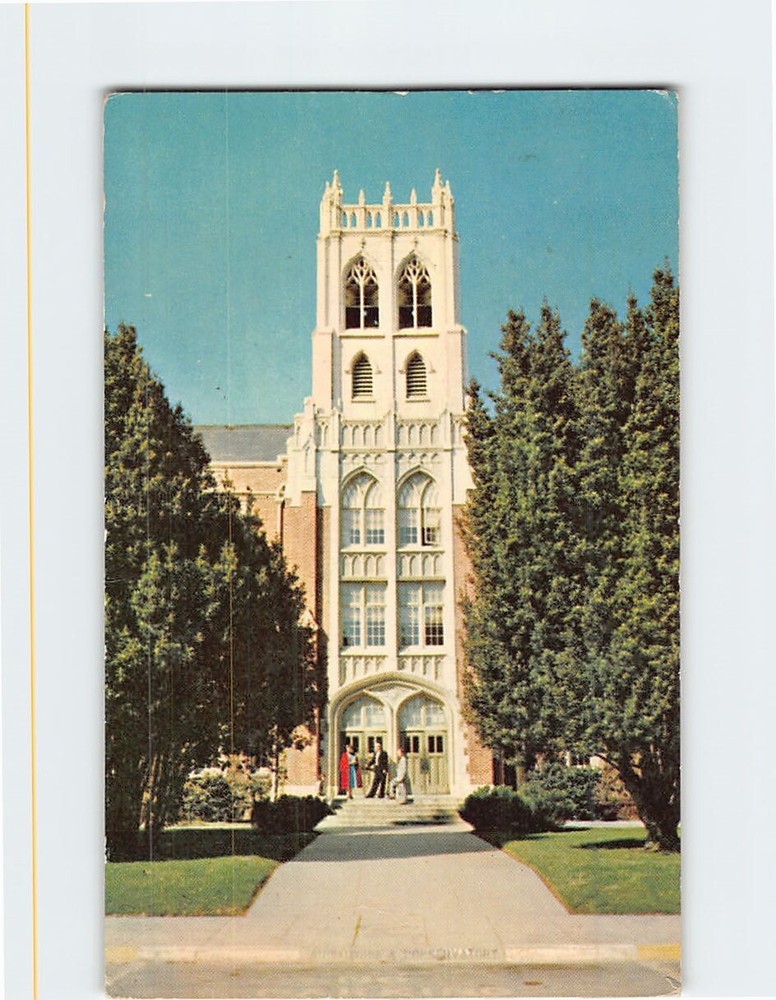 Postcard College of the Pacific Conservatory Stockton California