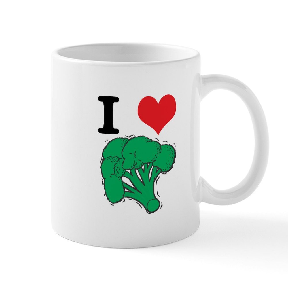 Broccoli Lover 11 oz Ceramic Mug by CafePress