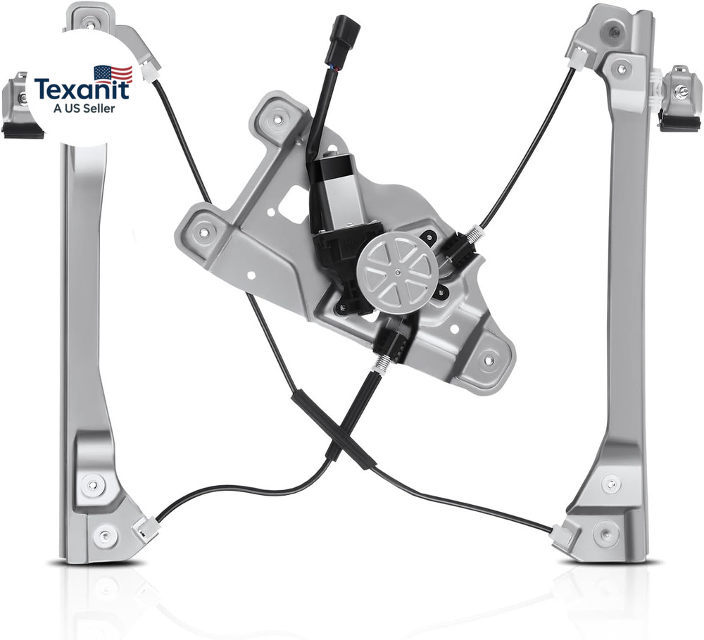 Front Passenger Side Power Window Regulator with Motor Compatible with Chevy Che