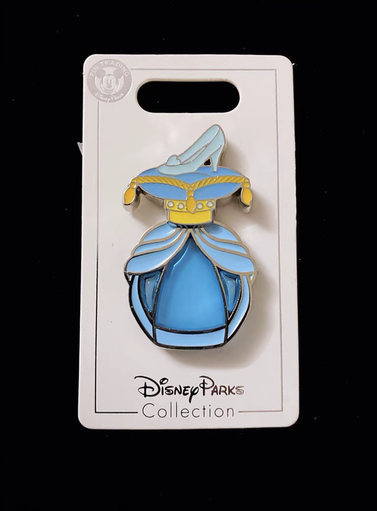 Disney Pin authentic cinderella princess perfume bottle Shanghai Disneyland