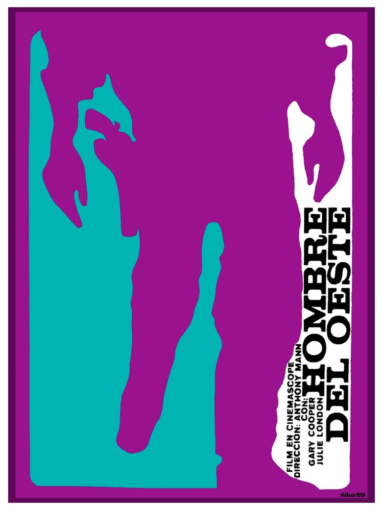 Hombre del oeste, Man of the west Decor Poster.Graphic Art Interior design. 3768