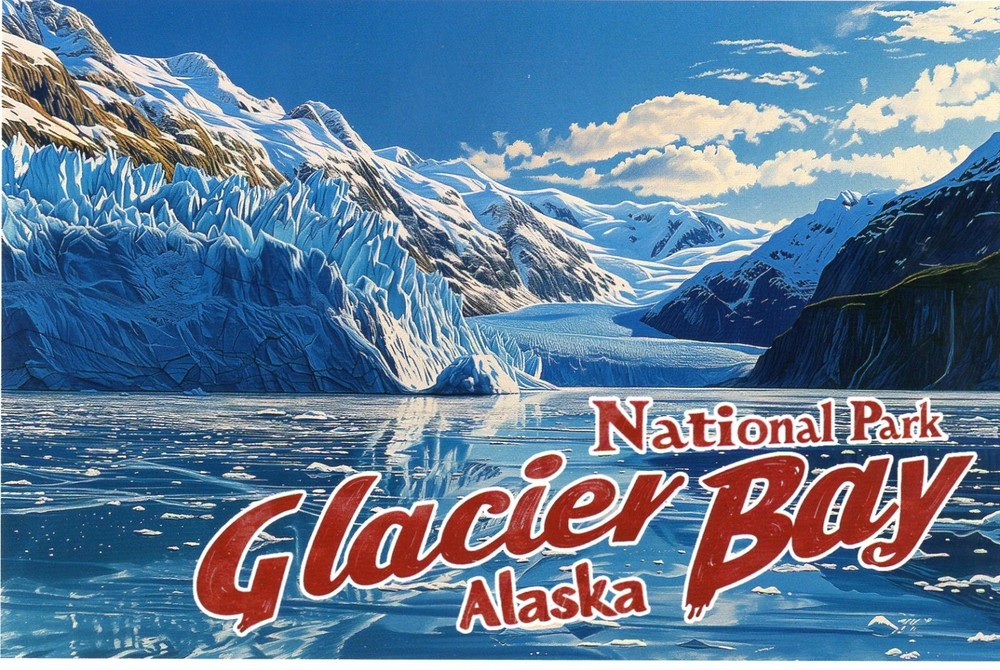 Glacier Bay National Park, Near Juneau, Alaska --New POSTCARD
