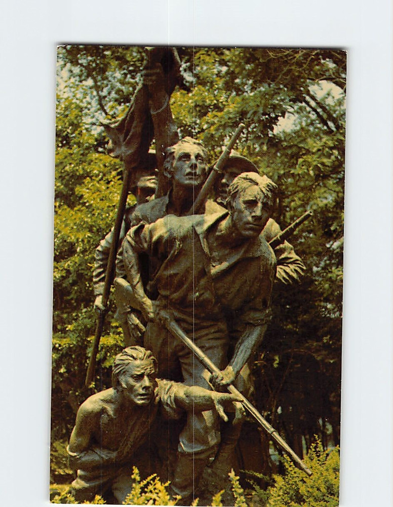 Postcard North Carolina Memorial Gettysburg Pennsylvania USA