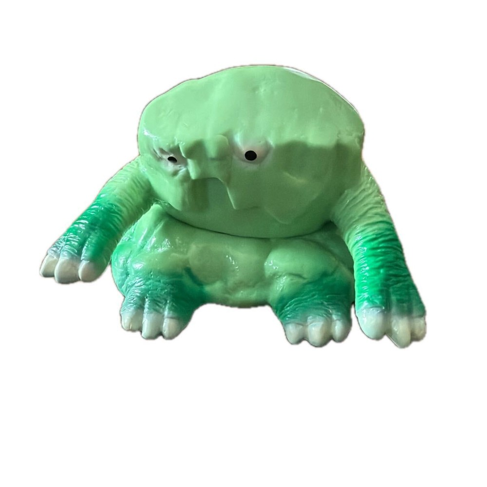 Green Monster Soft Vinyl Figure Retro Showa Toy Green From Japan