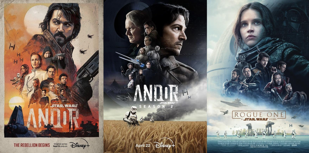 Star Wars Andor Season 2 Official Movie Poster Frameless