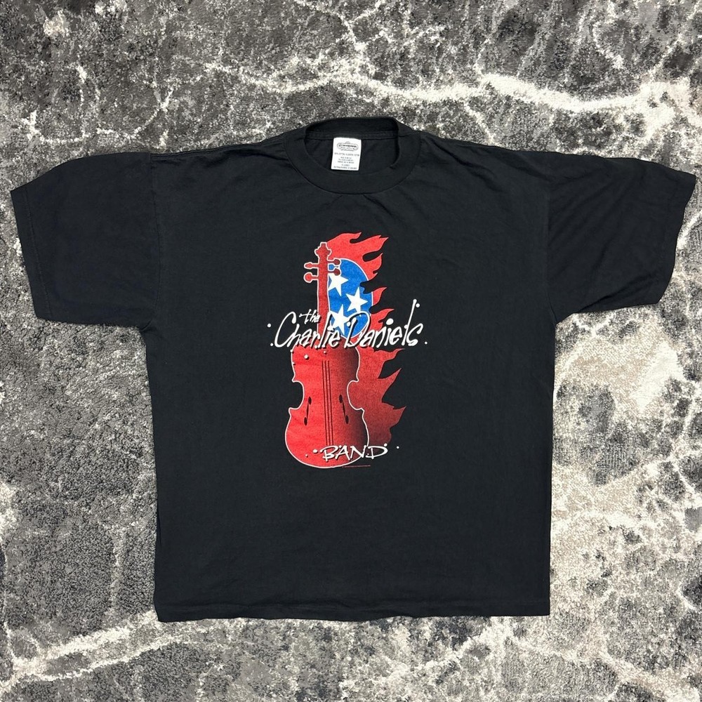 Vintage The Charlie Daniels Band Shirt Mens XL 90s Winterland Tour Concert Merch