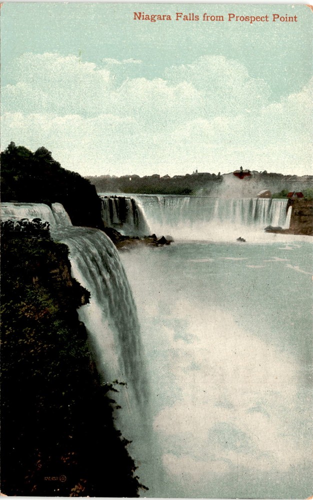 Niagara Falls, Prospect Point, Valentine & Sons Publishing Co., Postcard