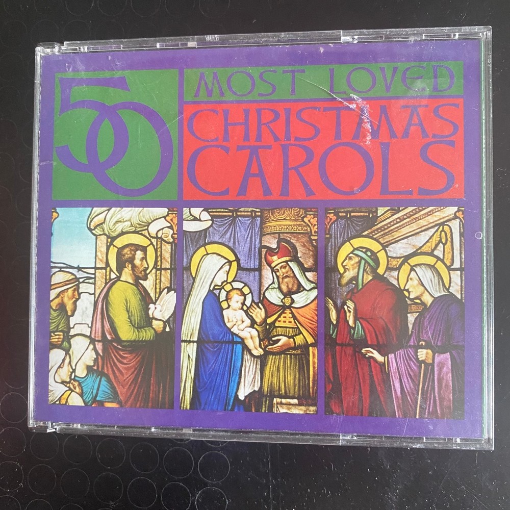 50 Most Loved Christmas Carols 3 CD Set Holiday Traditional Choirs