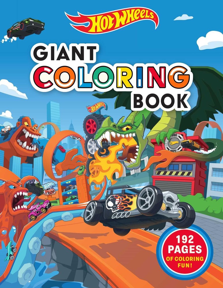Mattel Hot Wheels: Giant Coloring Book (Paperback)Another great item from Rarewaves USA | Free delivery!