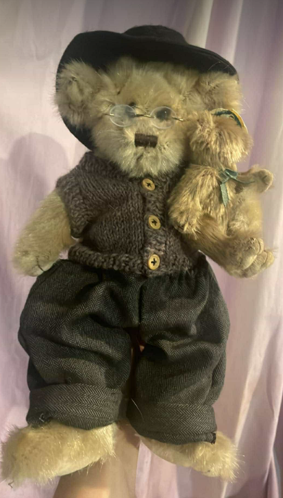 Bearington Ltd. Ed. Teddy Bear Celebrating Milton Hershey of Hershey Candy Rare