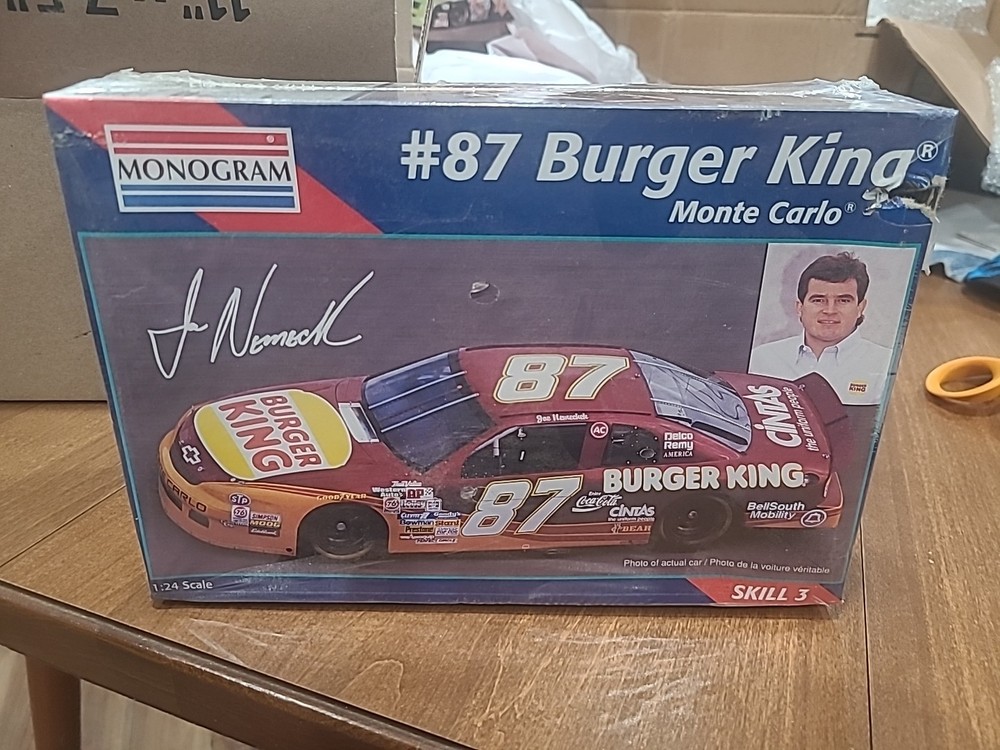 Monogram #87 Burger King Monte Carlo Kit # 2468 Factory Sealed 1:24