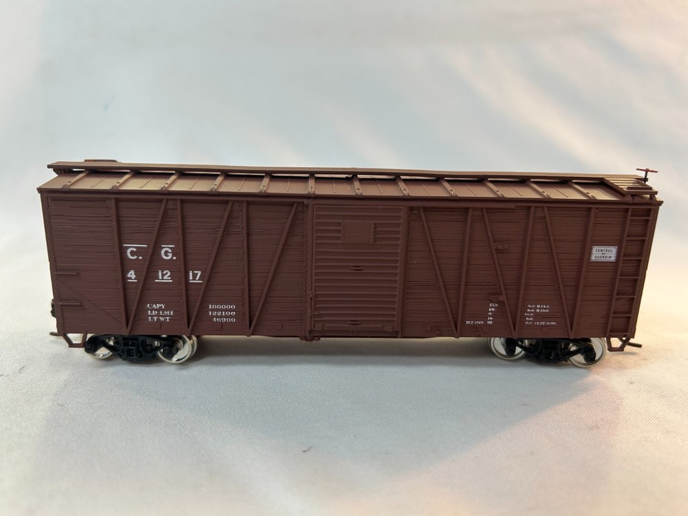 Accuready by Accurail 94508 40' Wood Boxcar, Central of Georgia #41217
