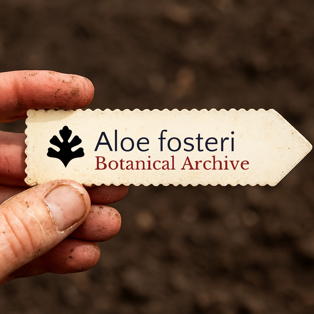 Aloe fosteri | Large Spotted Aloe | 10 SEEDS - Large spotted aloe | Foster's alo