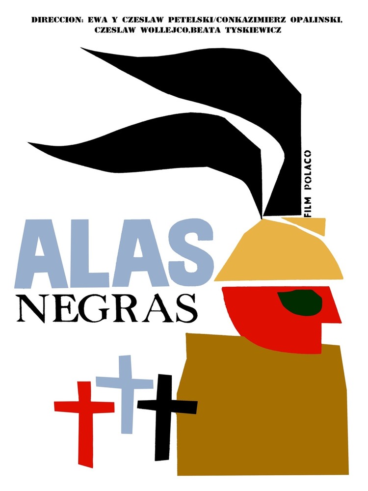 Alas Negras, black wings movie Decoration Poster.Graphic Interior Design 3058