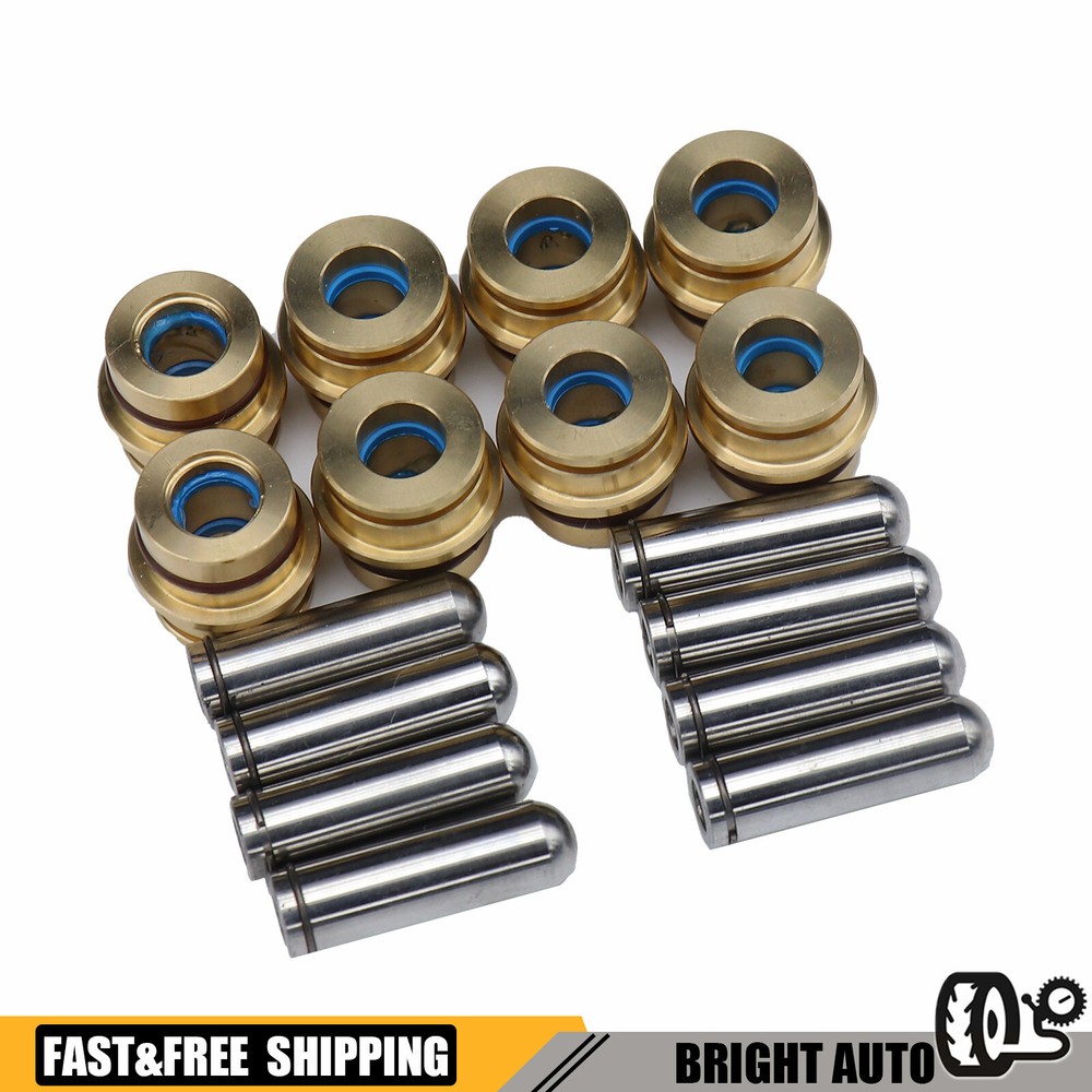 Set of 8 Joystick Pilot Control Plunger For Caterpillar CAT 226B 232B 236B 242B
