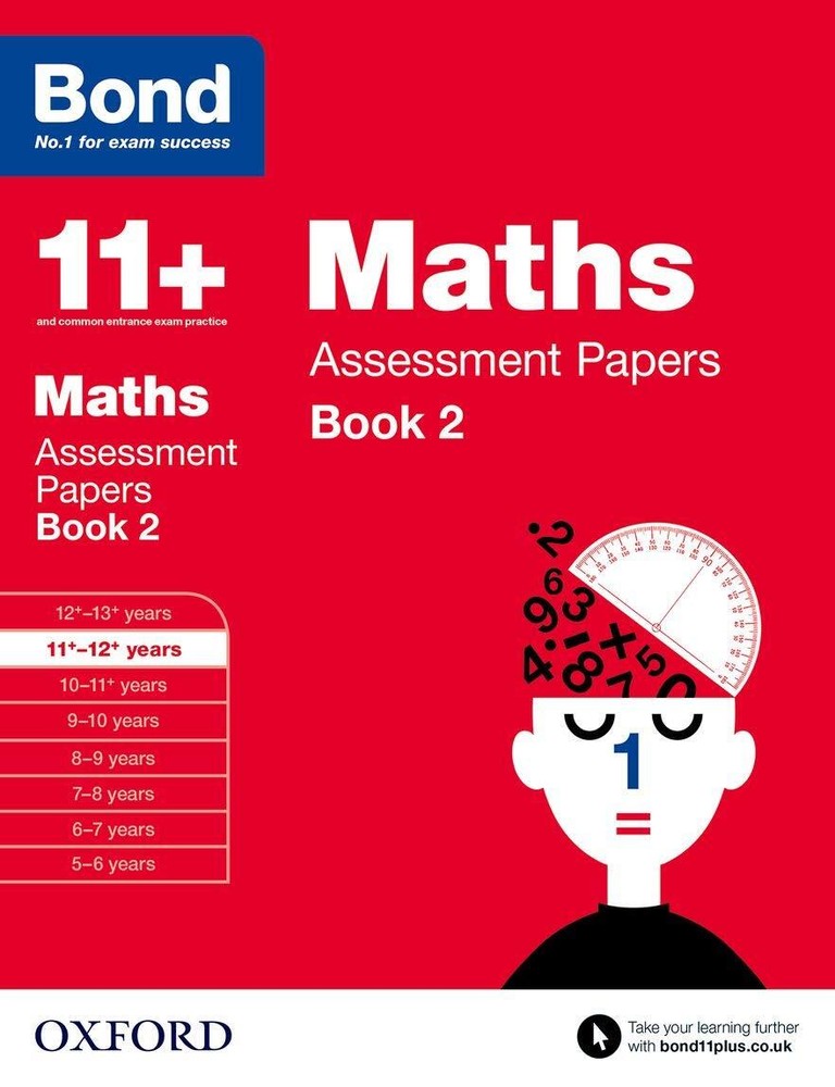 Bond 11+: Maths: Assessment Papers: 11+-12+ years Book 2 by David Clemson