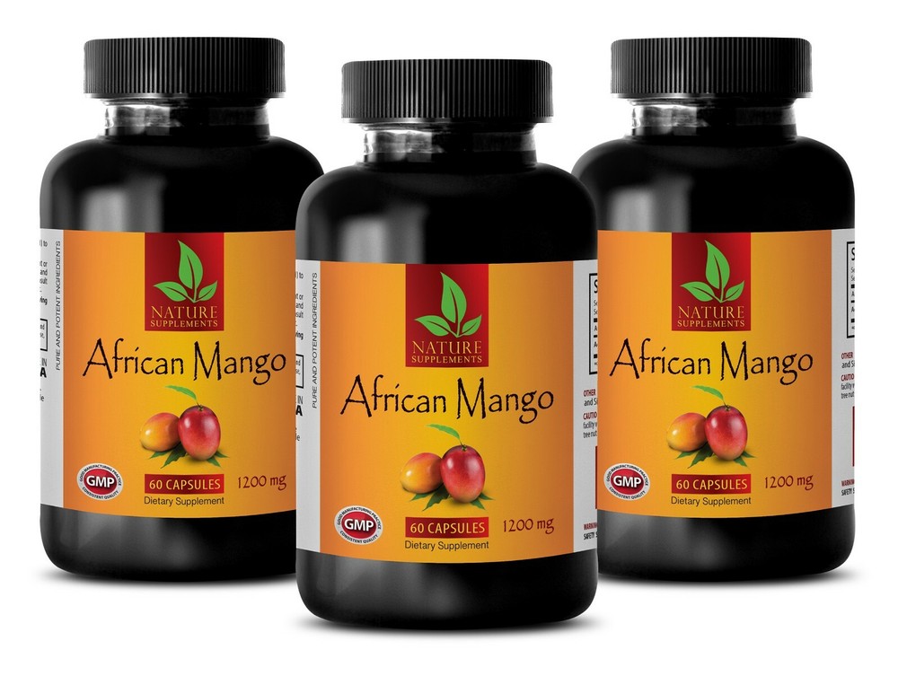 Acai Berry Cleanse - AFRICAN MANGO LEAN 1200 - Slimming Capsule 3B-image