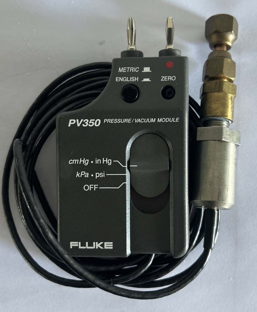 Fluke PV350 Pressure / Vacuum Module pressure transducer compression