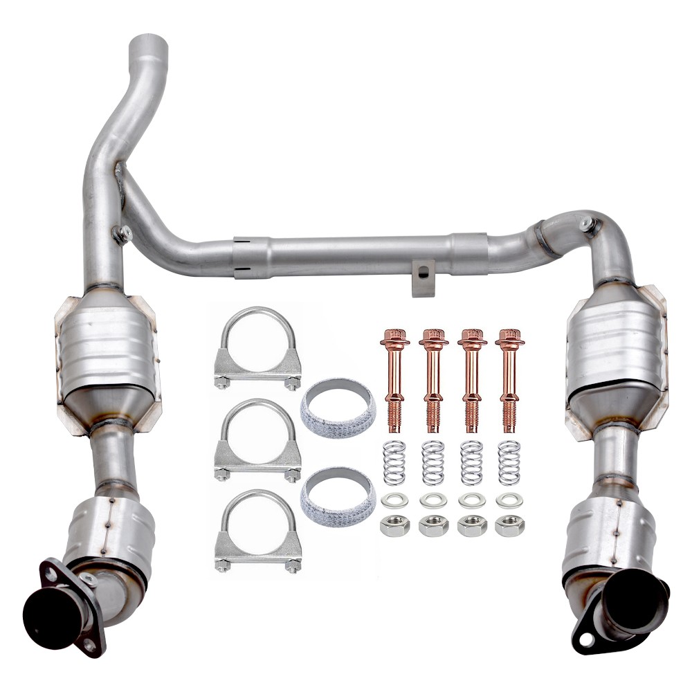FITS: 1999-2003 Ford F-150 5.4L 4WD Catalytic Converters (left & right)