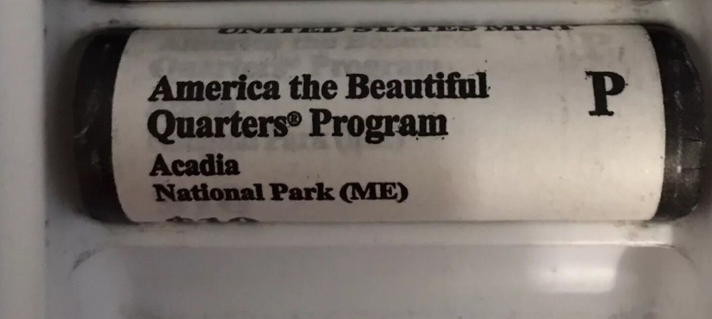 2012 P Acadia National Parks Quarter Roll ~ US Mint Uncirculated BU-image