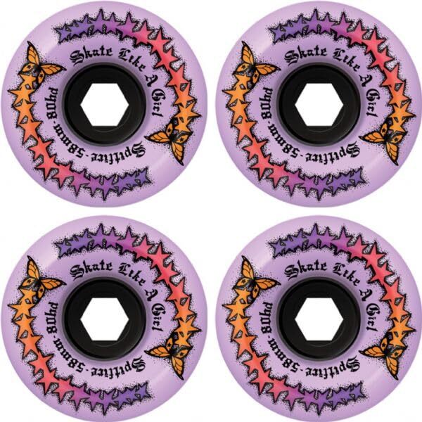 Spitfire Wheels 80HD Face Conical Full SLAG Evo Lavender 58mm 80a (Set of 4)