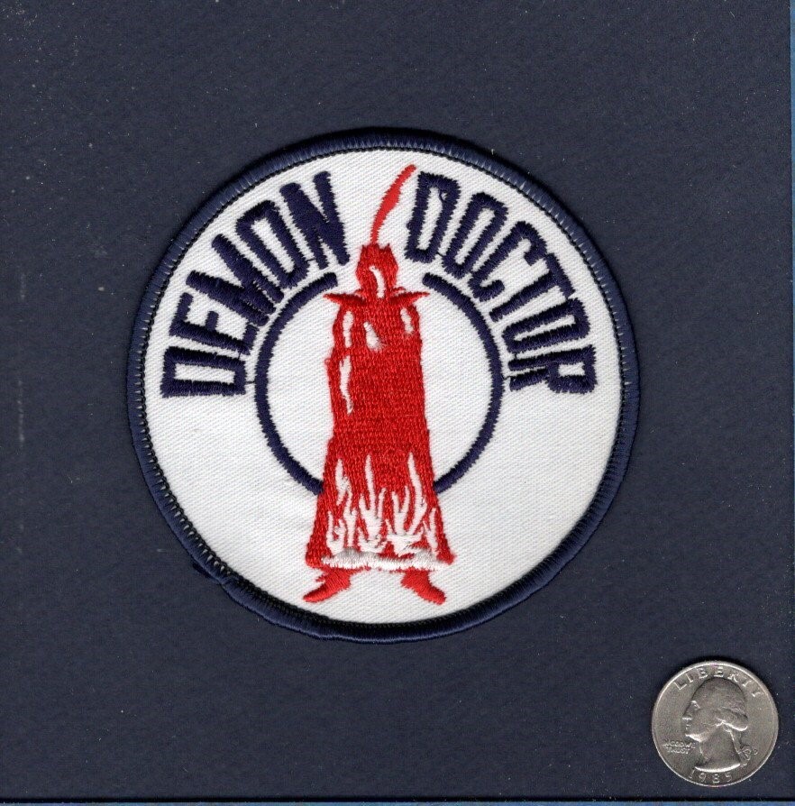 Original McDonnell F3H DEMON DOCTOR US NAVY Fighter Squadron Maintenance Patch