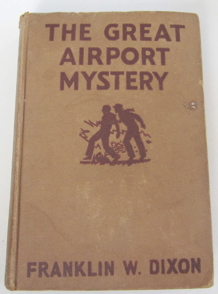 Hardy Boys Great Airport Mystery Hardcover Book #9 ca 1950 Printing Gretta EPs