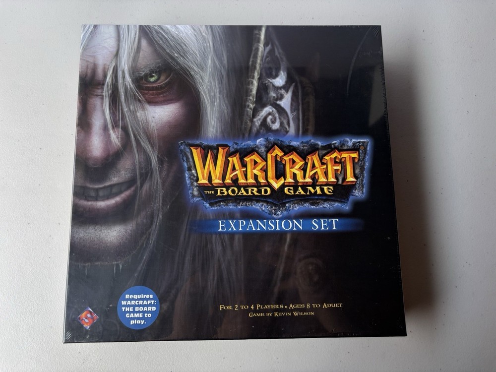 Warcraft the Board Game Expansion Set One Blizzard 2004 - Brand New Sealed