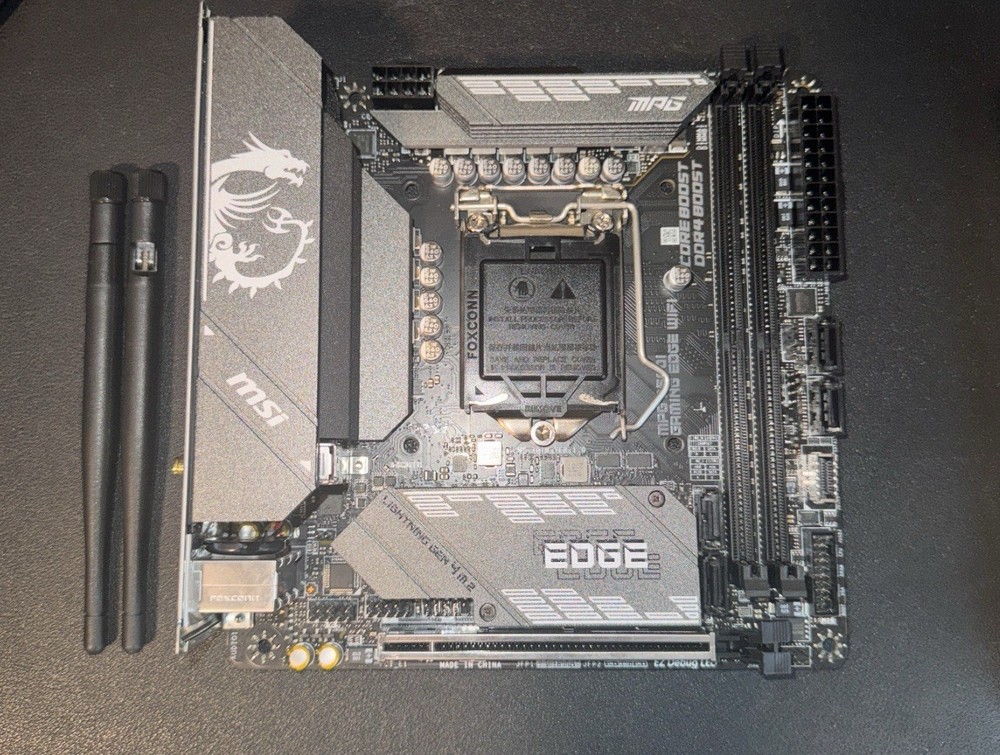 MSI MPG B560I Gaming Edge WiFi LGA1200 Mini-ITX Motherboard Intel 10th 11th Gen