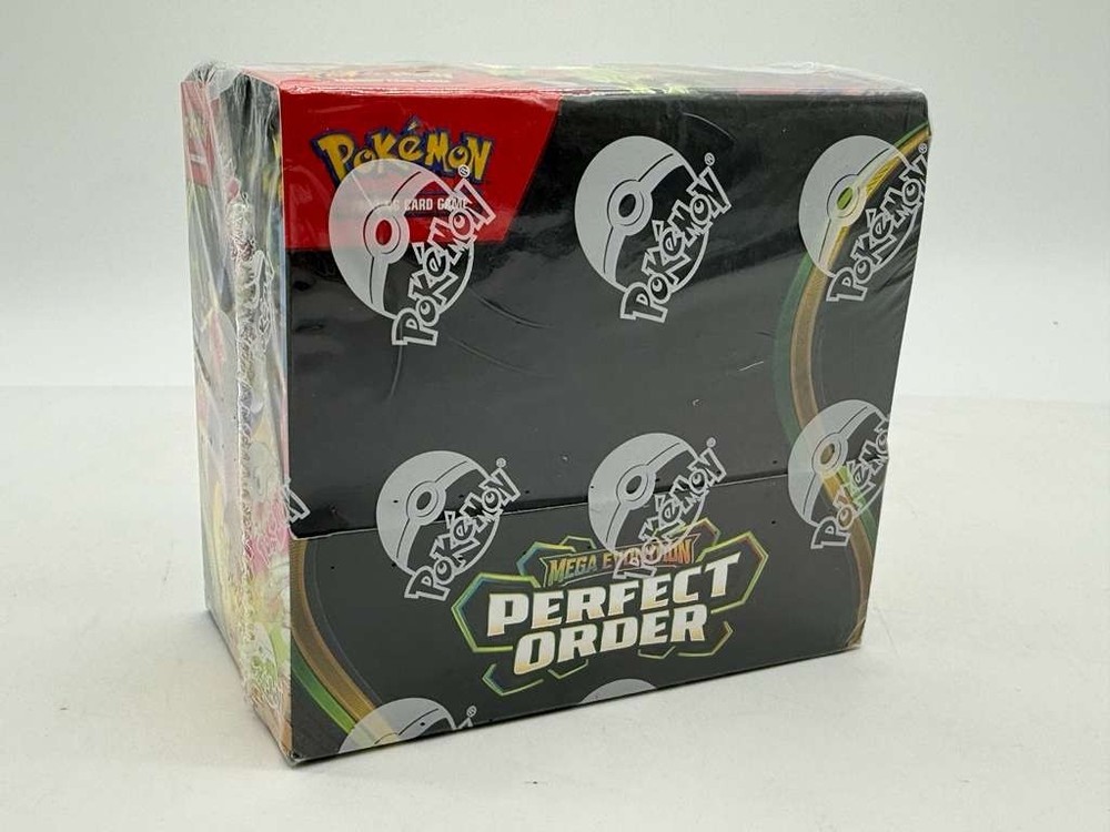 Pokemon TCG Mega Evolution Perfect Order Booster Box SEALED/NEWPROBSTEIN is actively accepting consignments !!