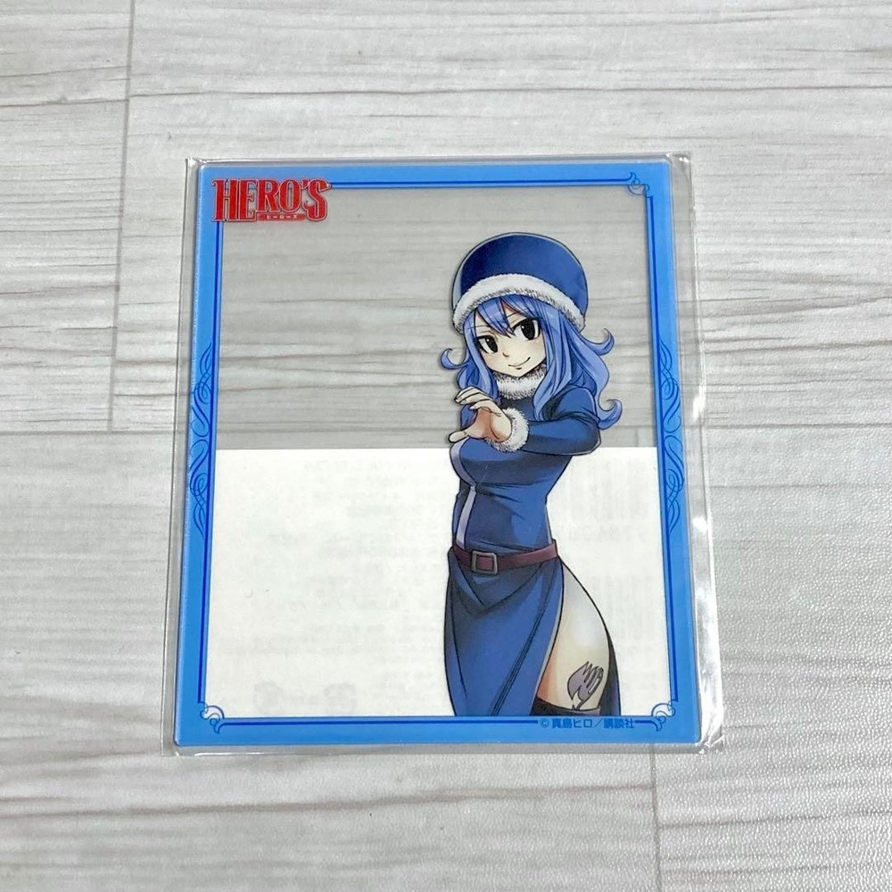 FAIRY TAIL Acrylic Photo Frame Juvia Weekly Shonen Magazine 60th Anniversary