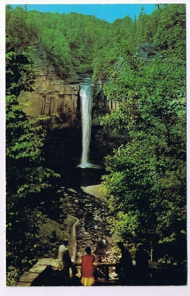 New York Postcard Watkins Glen State Park Taughannock Falls