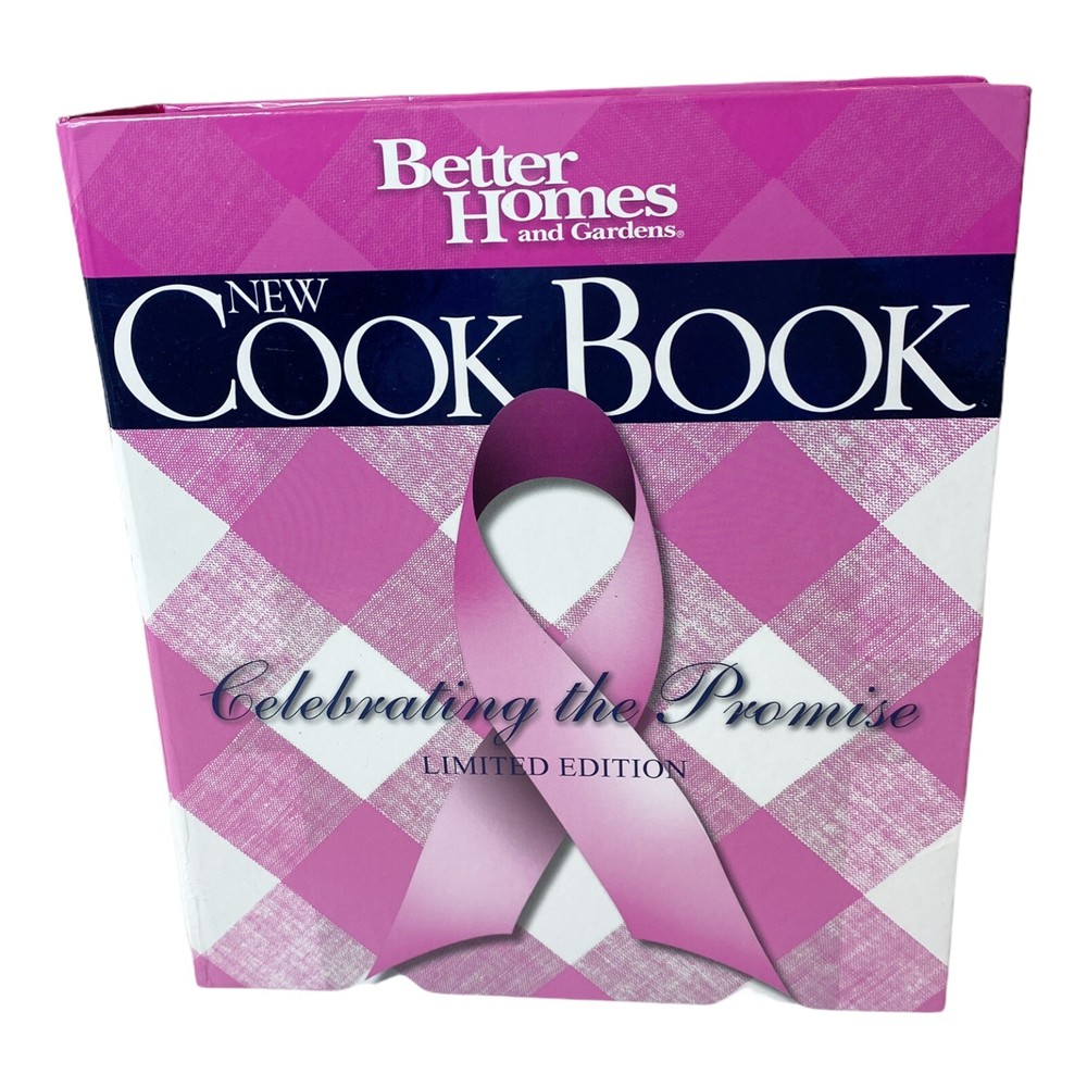 Better Homes and Gardens New Cook Book Five Ring Binder Limited Breast Cancer