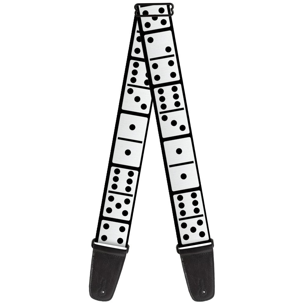 Guitar Strap - Dominos Black/White/Black ACC NEWAnother great item from Rarewaves USA | Free delivery!