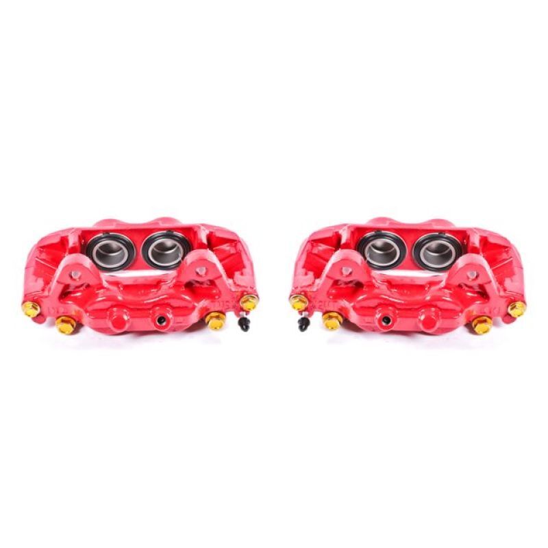 Power Stop Fits 01-07 Toyota Sequoia Front Red Calipers w/o Brackets - Pair