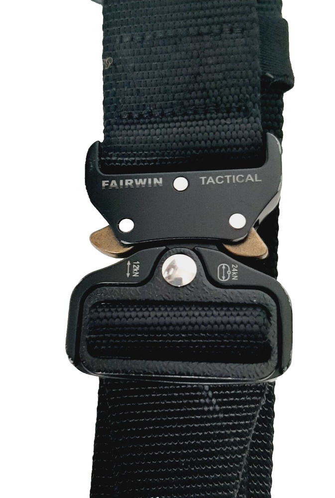 Fairwin Tactical Men's Quick Release Nylon Adjustable Belt 1.5 Length Up To 46