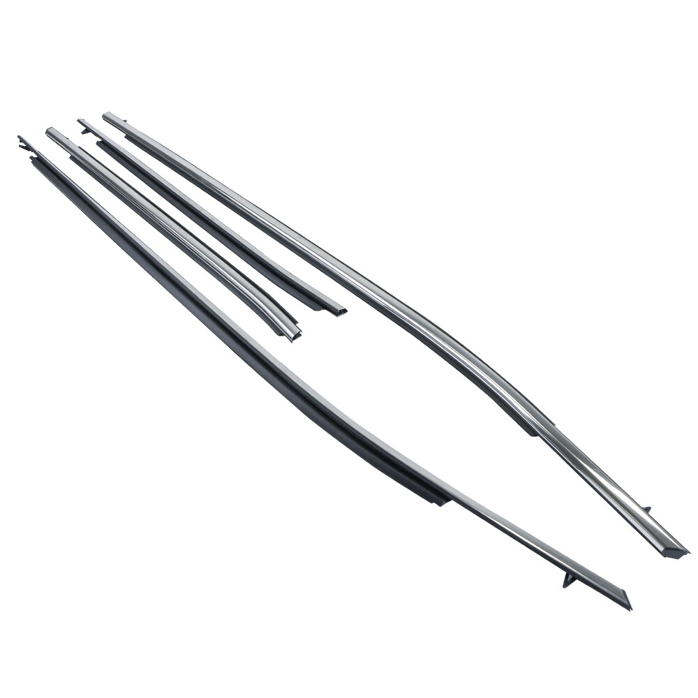 2018-2022 Toyota Camry Left & Right Door Belt Molding Chrome Trim Set 4Pcs