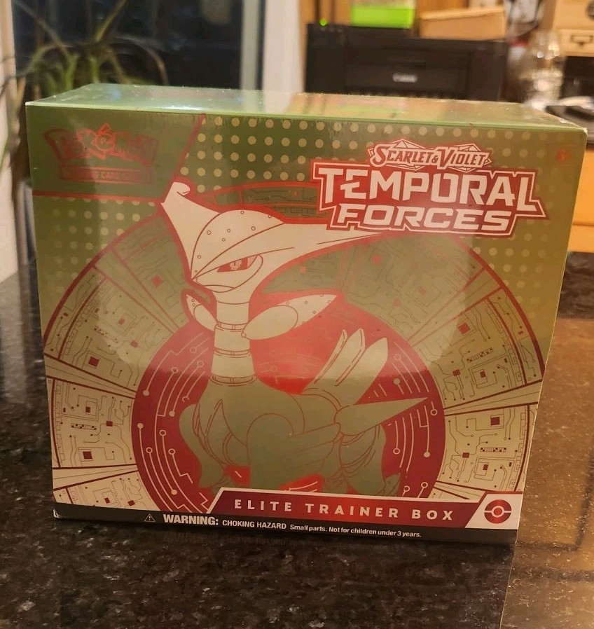 Pokémon TCG: Scarlet and Violet Temporal Forces Elite Trainier Box ETB (SEALED)