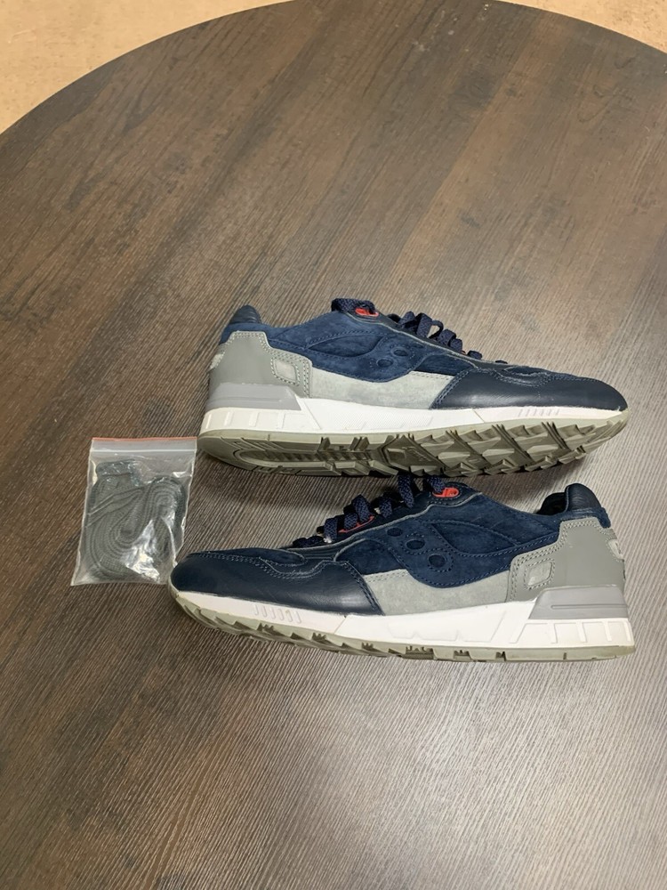 Saucony Shadow 5000 BAU x The Distinct Life NOVEM navy blue men’s size 9.5 ￼