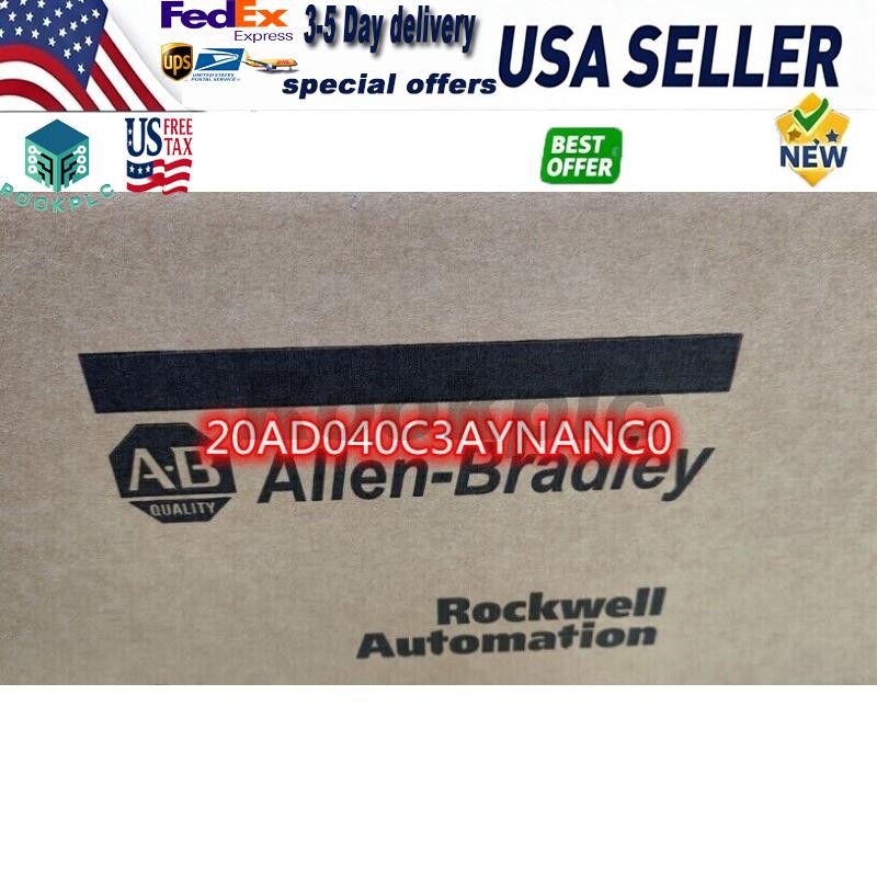 Allen Bradley 20Ad040C3Aynanc0 Ser A Powerflex 70 Ac Drive Stock 5233