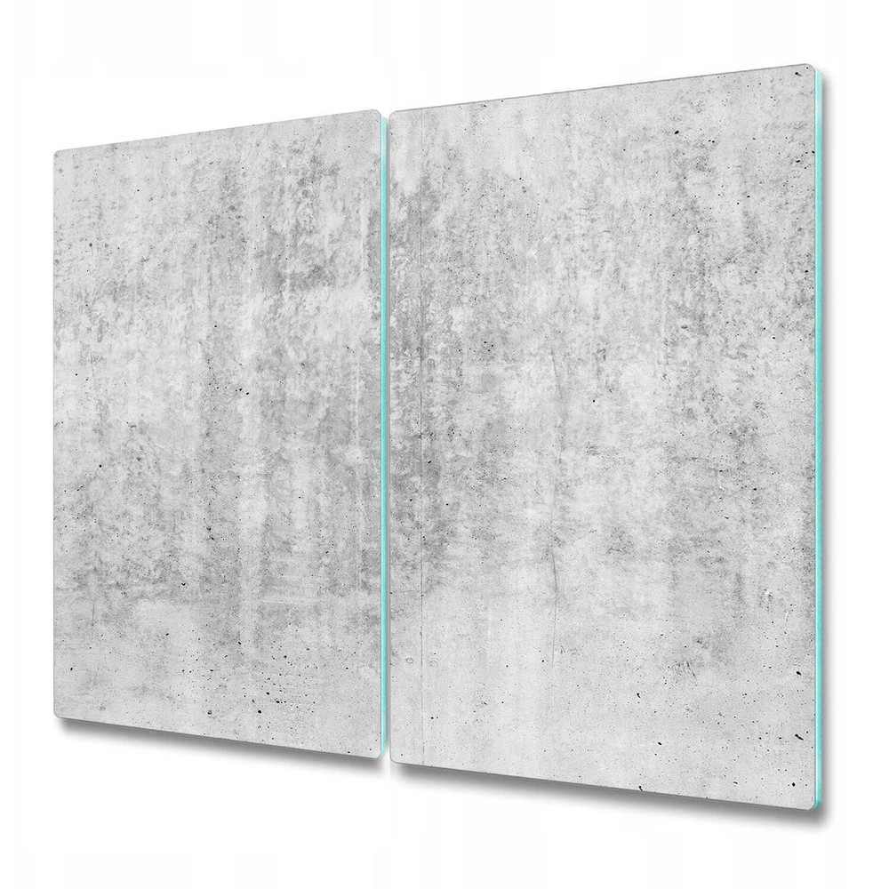 Glass Cutting Serving Kitchen Board Worktop Saver grey concrete grey 2x30x52