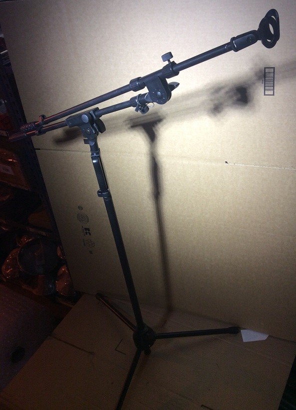 RVMIC3 GS Tripod Microphone Stand With Quick Release Hand Clutch & Boom