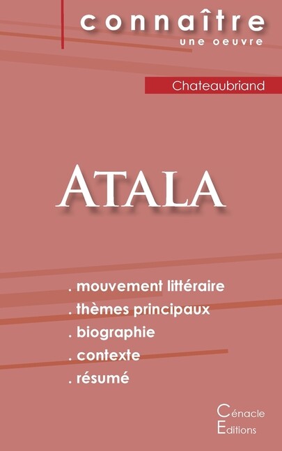 Fiche De Lecture Atala De Chateaubriand (Analyse Litt?Raire De R?F?Rence Et...