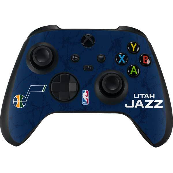 NBA Utah Jazz Xbox Series X Controller Skin - Utah Jazz Blue Texture