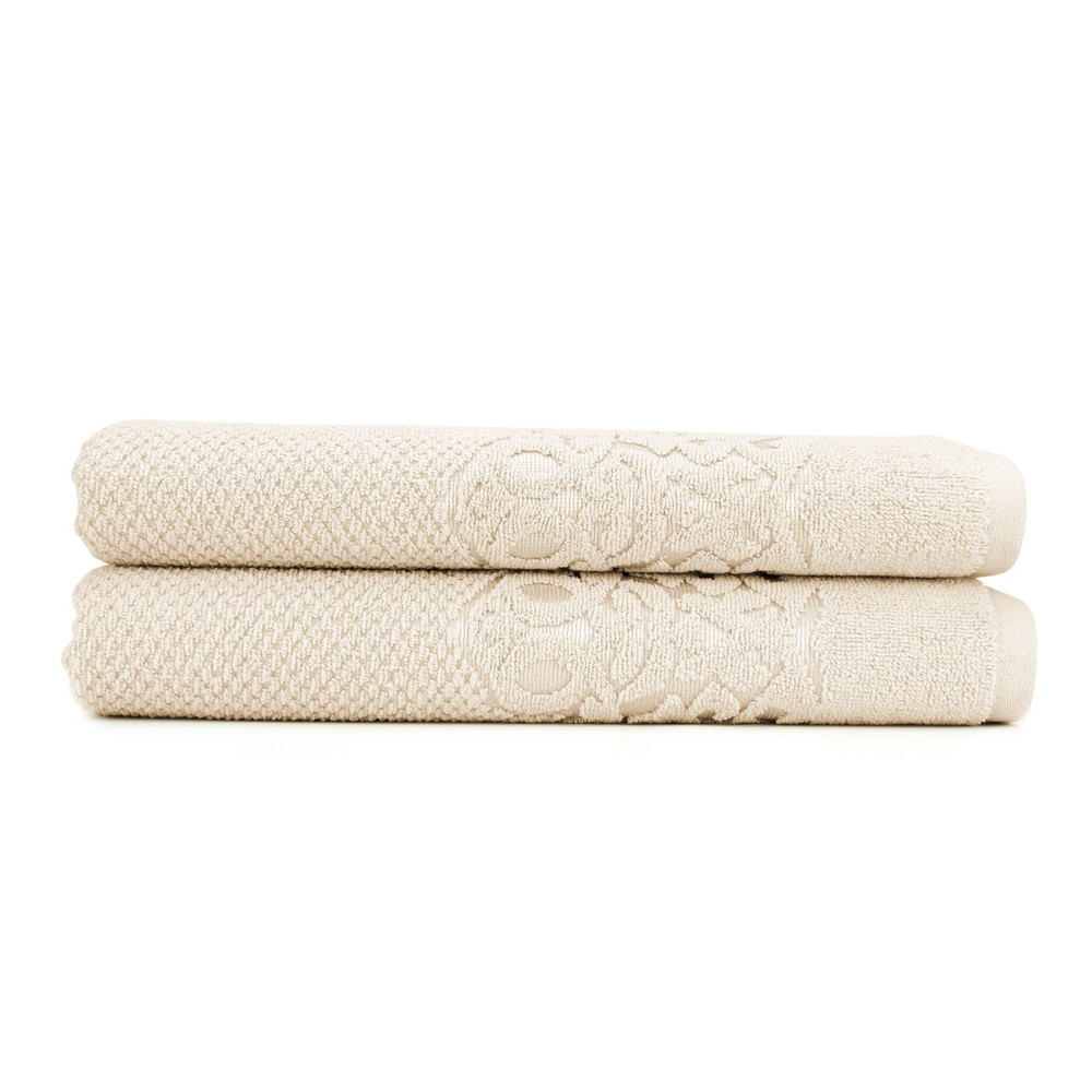 Eastn Blue Galata Turkish Cotton Bath Towels 2-Pack