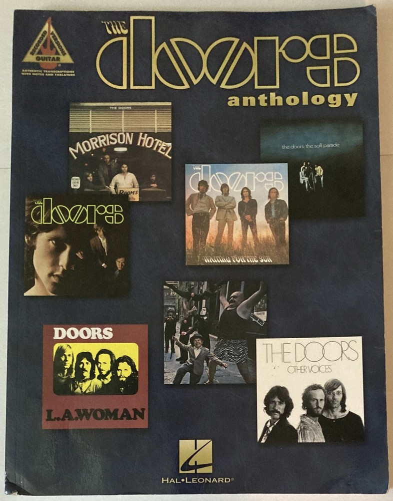The Doors Anthology Sheet Music Guitar Tablature Book 20 Hits Tabs Jim Morrison!