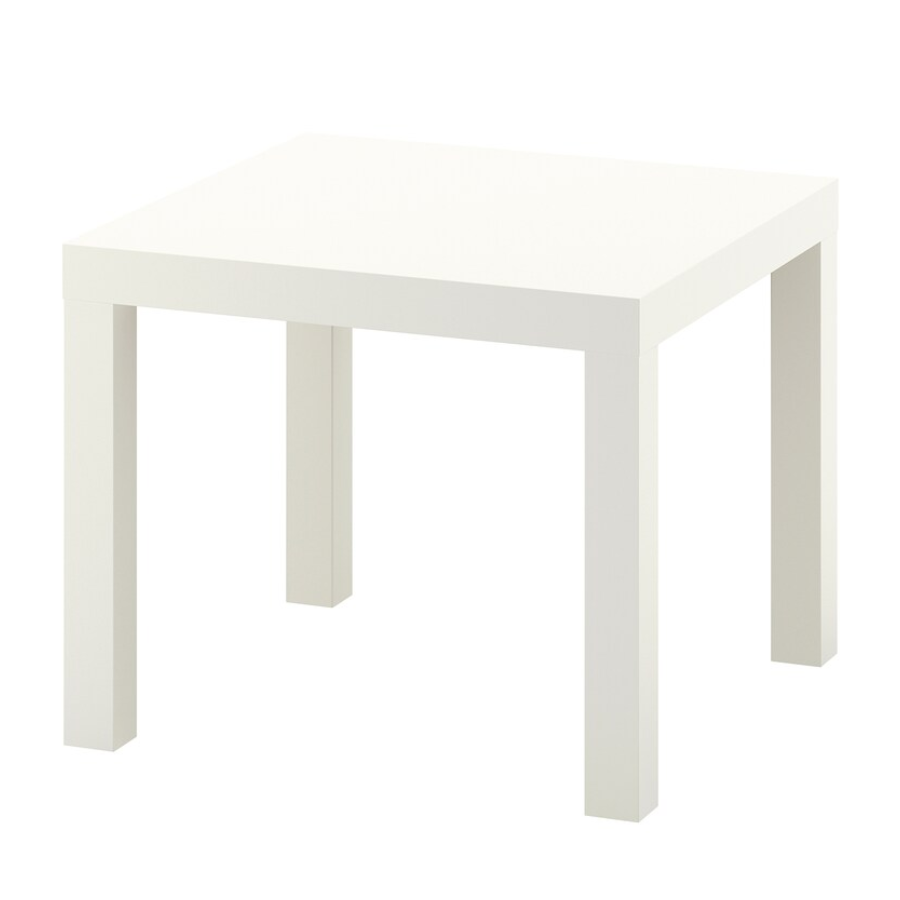 IKEA LACK Side table, White stained oak effect 22